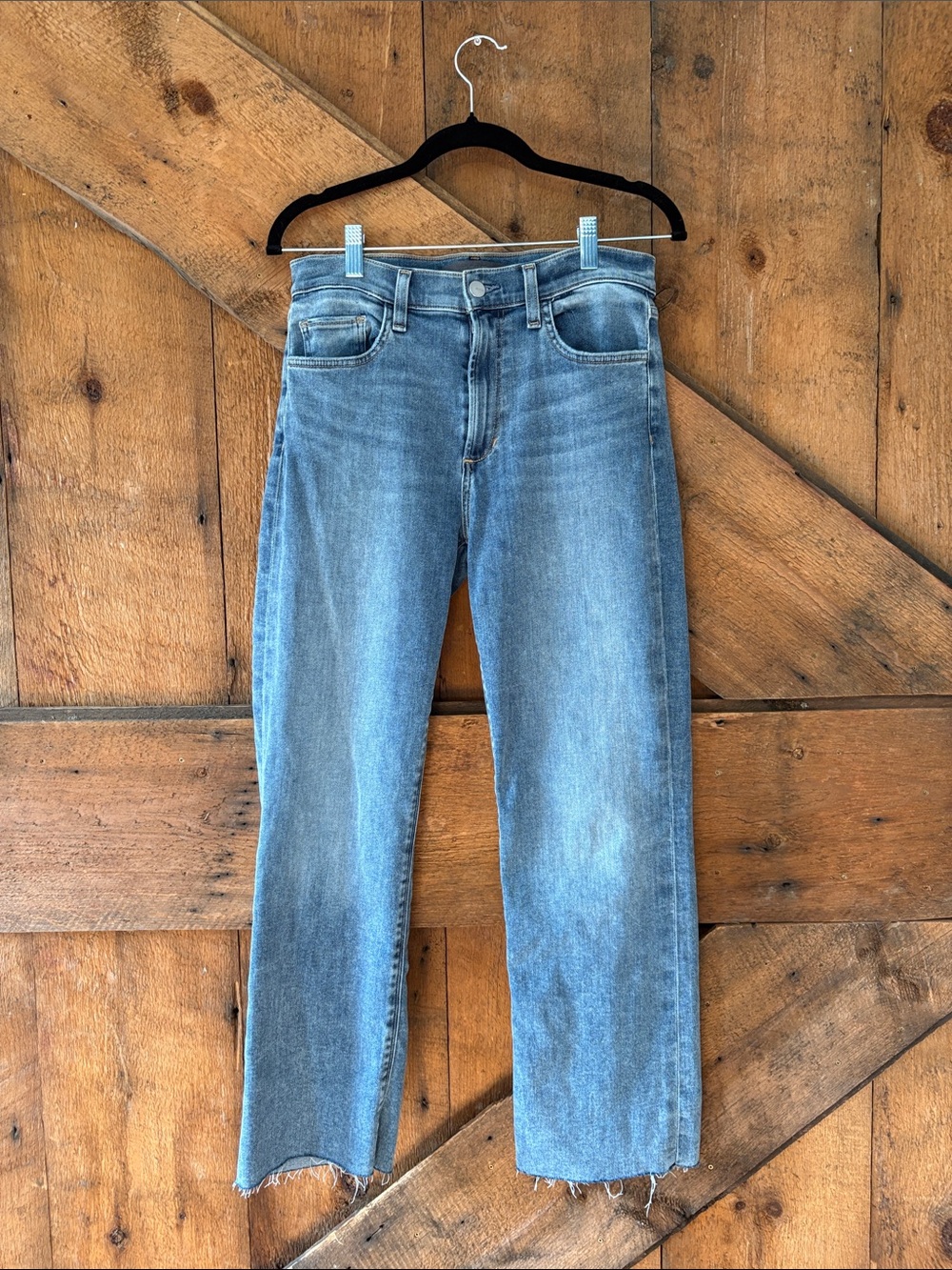 Joe's Jeans Light Blue Cropped Bootcut Ankle Jeans